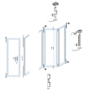 bifold door hardware