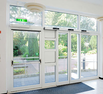 white-aluminium-escape-door