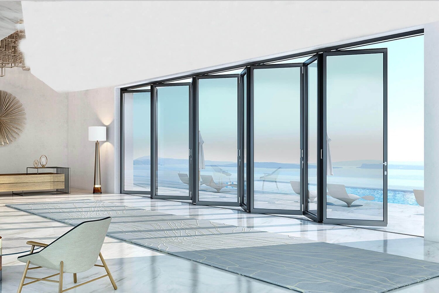 How to choose aluminum folding doors